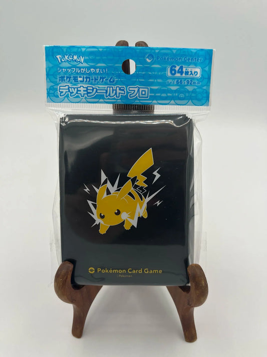 Pochettes de cartes Pokémon center x64 Pikachu