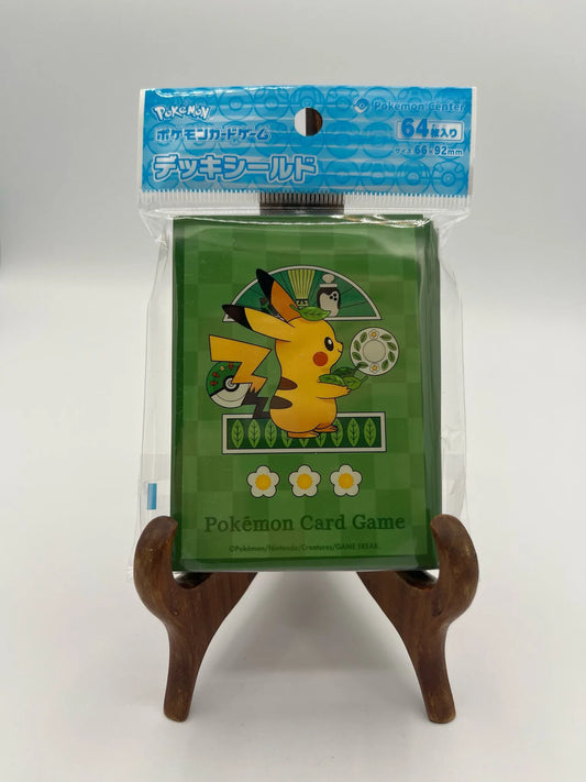 Pochettes de cartes Pokémon center x64 Café Pikachu