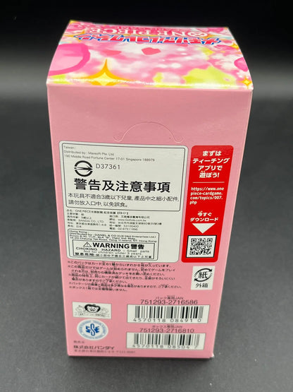 Back view of sealed One Piece Card Game Display EB-01, Japanese version, brand new