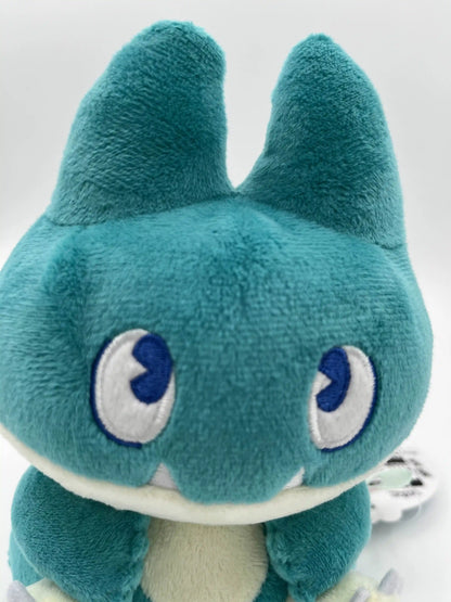 Top view of Pokémon Saiko Soda Pop Munchlax plush – Pokémon Center Japan